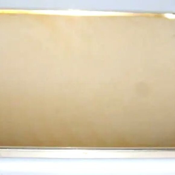 MTL1 - Vintage Metal SERVING TRAY Aluminum Tray Beverage Tray Retro Tray - Picture 4 of 5
